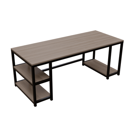 Jackson computer Table With Open Storage By Riyan Luxiwood.