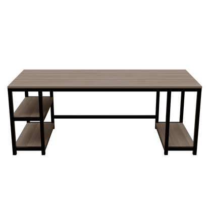 Jackson computer Table With Open Storage By Riyan Luxiwood.