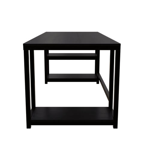 Jackson computer Table With Open Storage By Riyan Luxiwood.