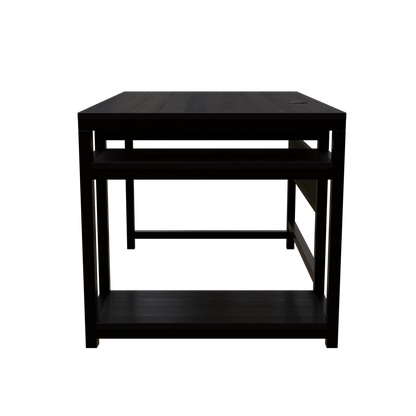 Carter Computer Table With Open Storage By Riyan Luxiwood.