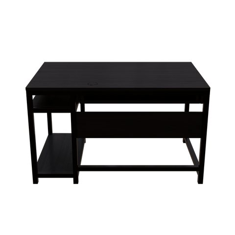 Carter Computer Table With Open Storage By Riyan Luxiwood.