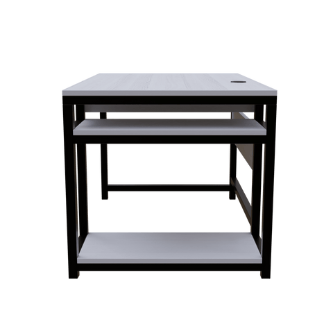 Carter Computer Table With Open Storage By Riyan Luxiwood.