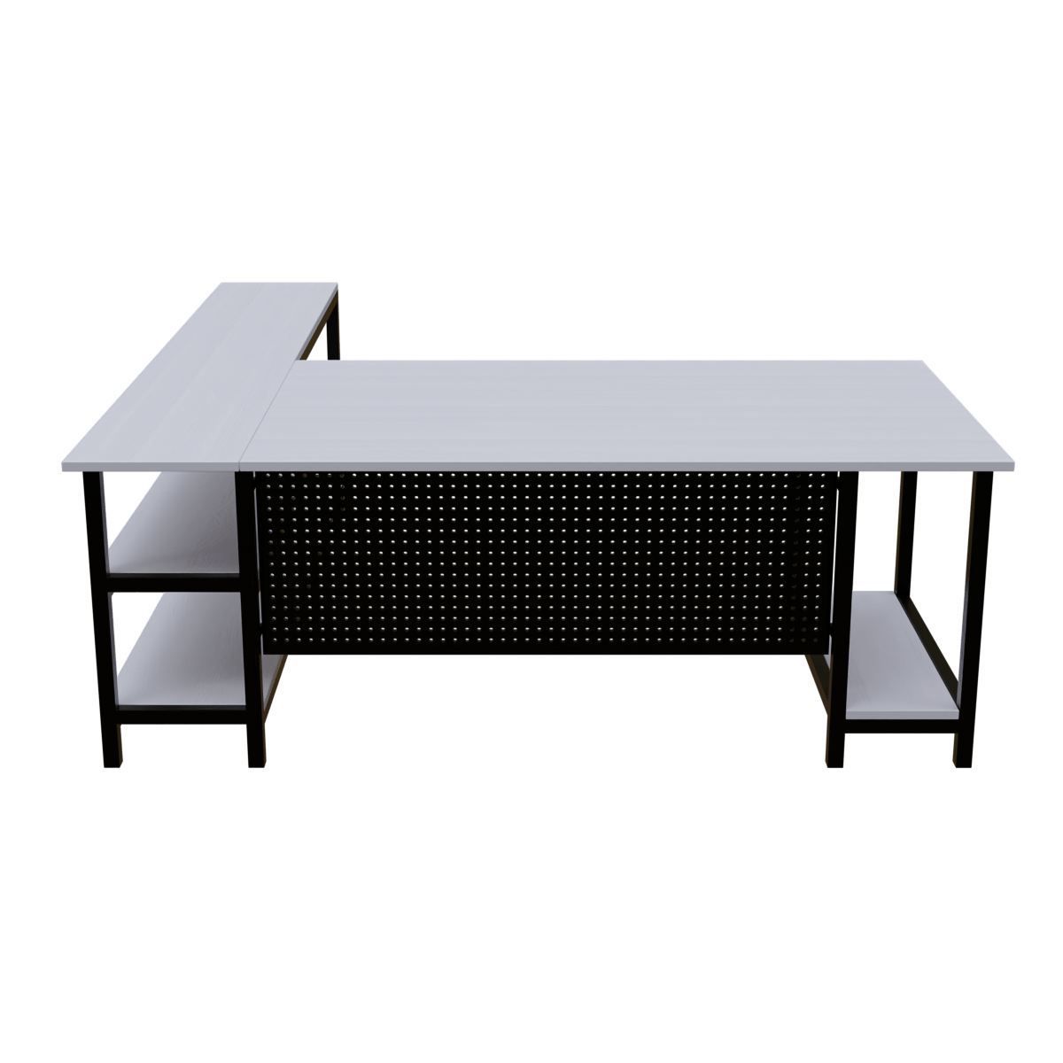 Marvin study Table With Open Storage by Riyan Luxiwood.