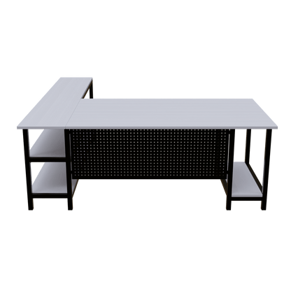 Marvin study Table With Open Storage by Riyan Luxiwood.