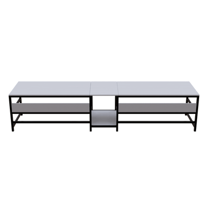 Dublin Computer Table With Open Storage By Riyan Luxiwood.