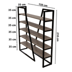 Johny Book Shelf by Riyan Luxiwood.