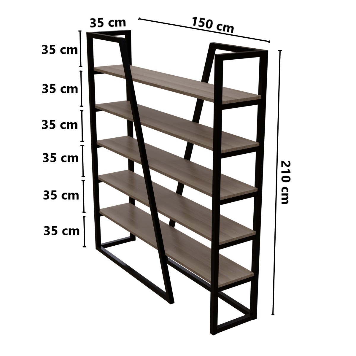 Johny Book Shelf by Riyan Luxiwood.