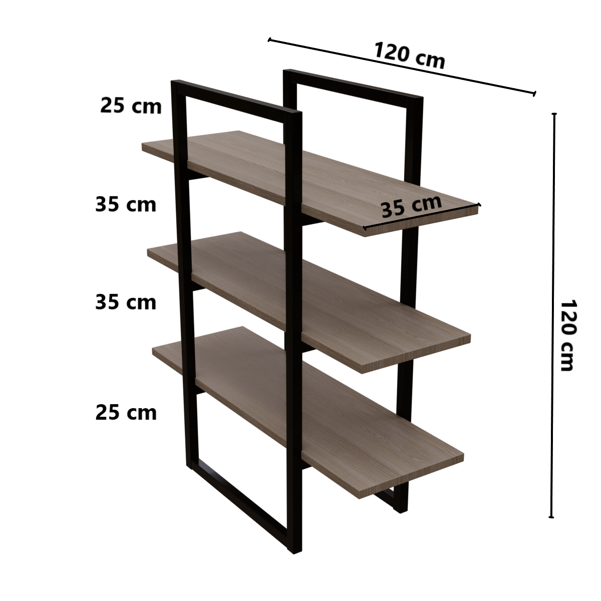 Fred Book Shelf by Riyan Luxiwood.