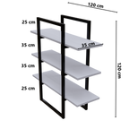 Fred Book Shelf by Riyan Luxiwood.