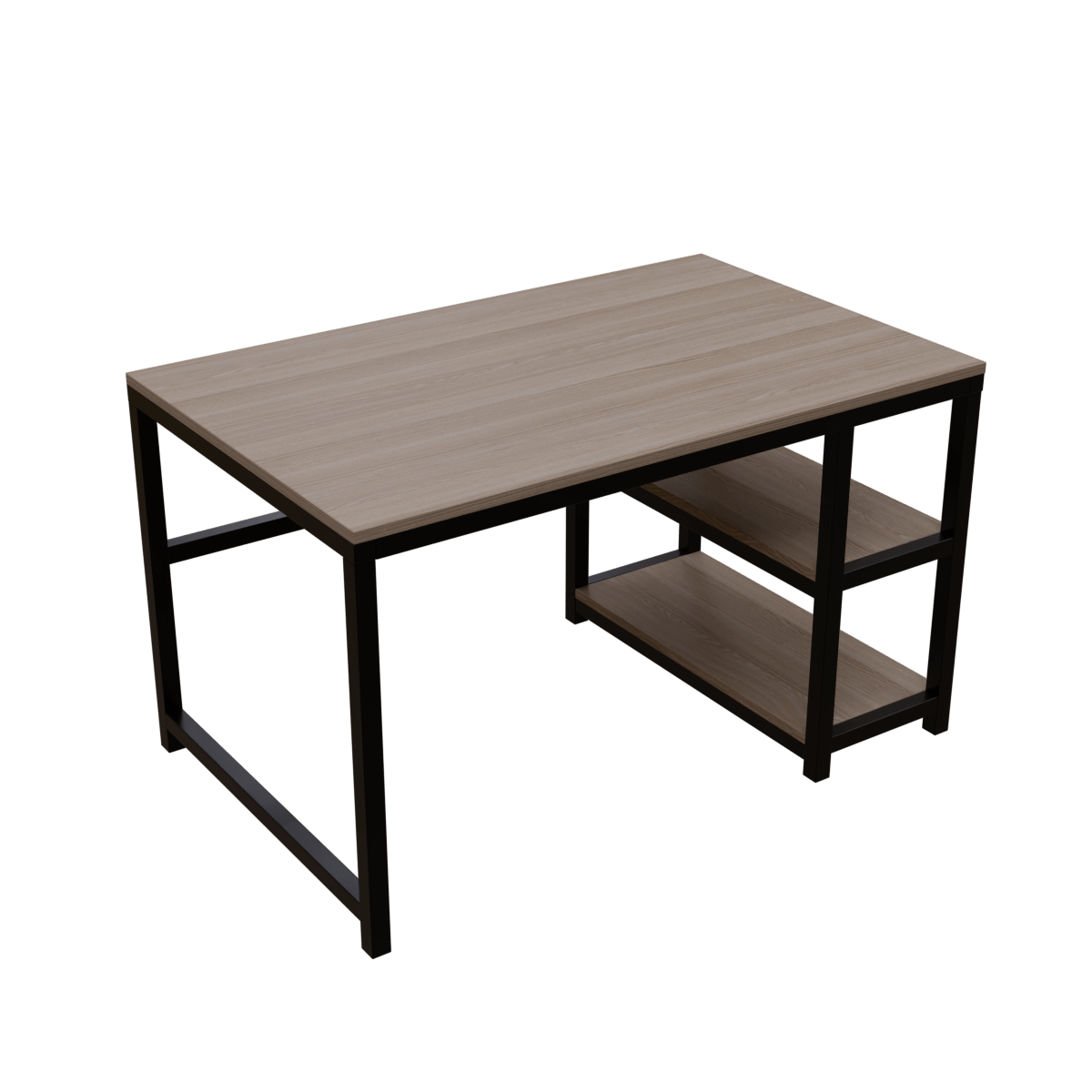 Carter Computer Table With Open Storage By Riyan Luxiwood.