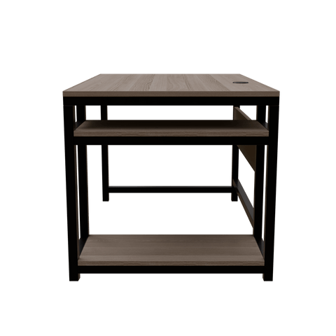 Carter Computer Table With Open Storage By Riyan Luxiwood.