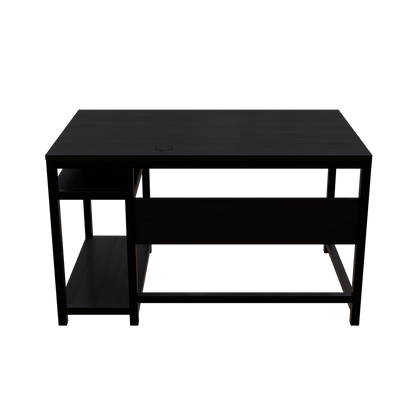 Carter Computer Table With Open Storage By Riyan Luxiwood.