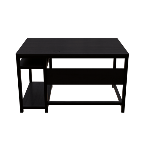 Carter Computer Table With Open Storage By Riyan Luxiwood.