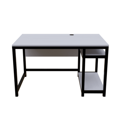 Carter Computer Table With Open Storage By Riyan Luxiwood.