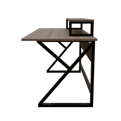 Meja Computer Table with Monitor Riser By Riyan Luxiwood.