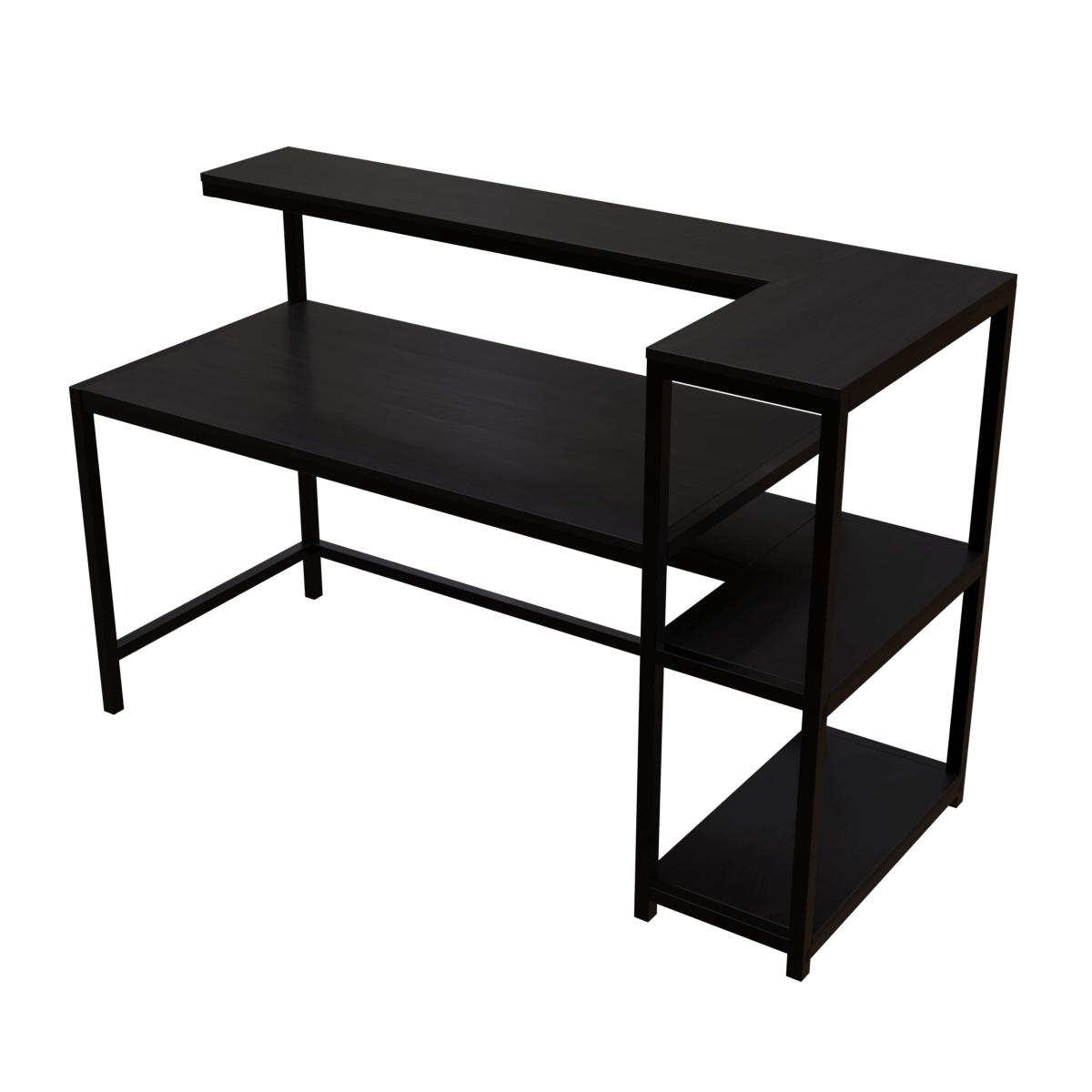 Fronx Computer Table With Open Storage By Riyan Luxiwood.