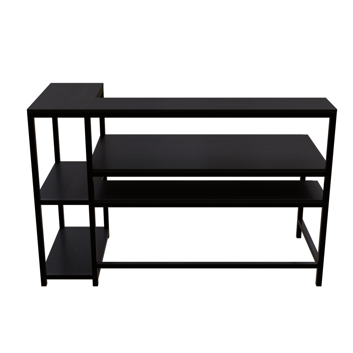 Fronx Computer Table With Open Storage By Riyan Luxiwood.