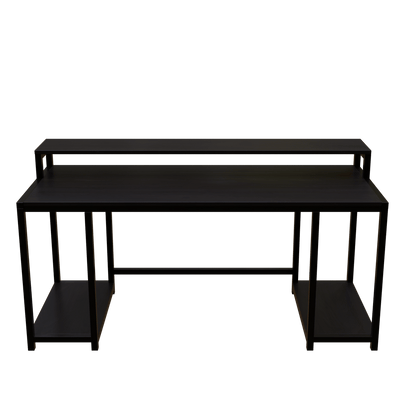 Nexus Computer Table With Open Storage By Riyan Luxiwood.
