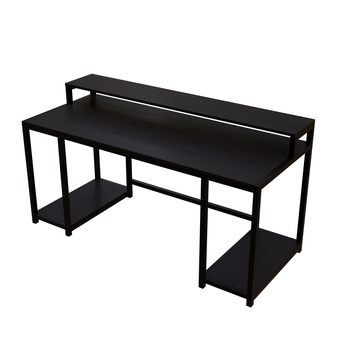 Nexus Computer Table With Open Storage By Riyan Luxiwood.