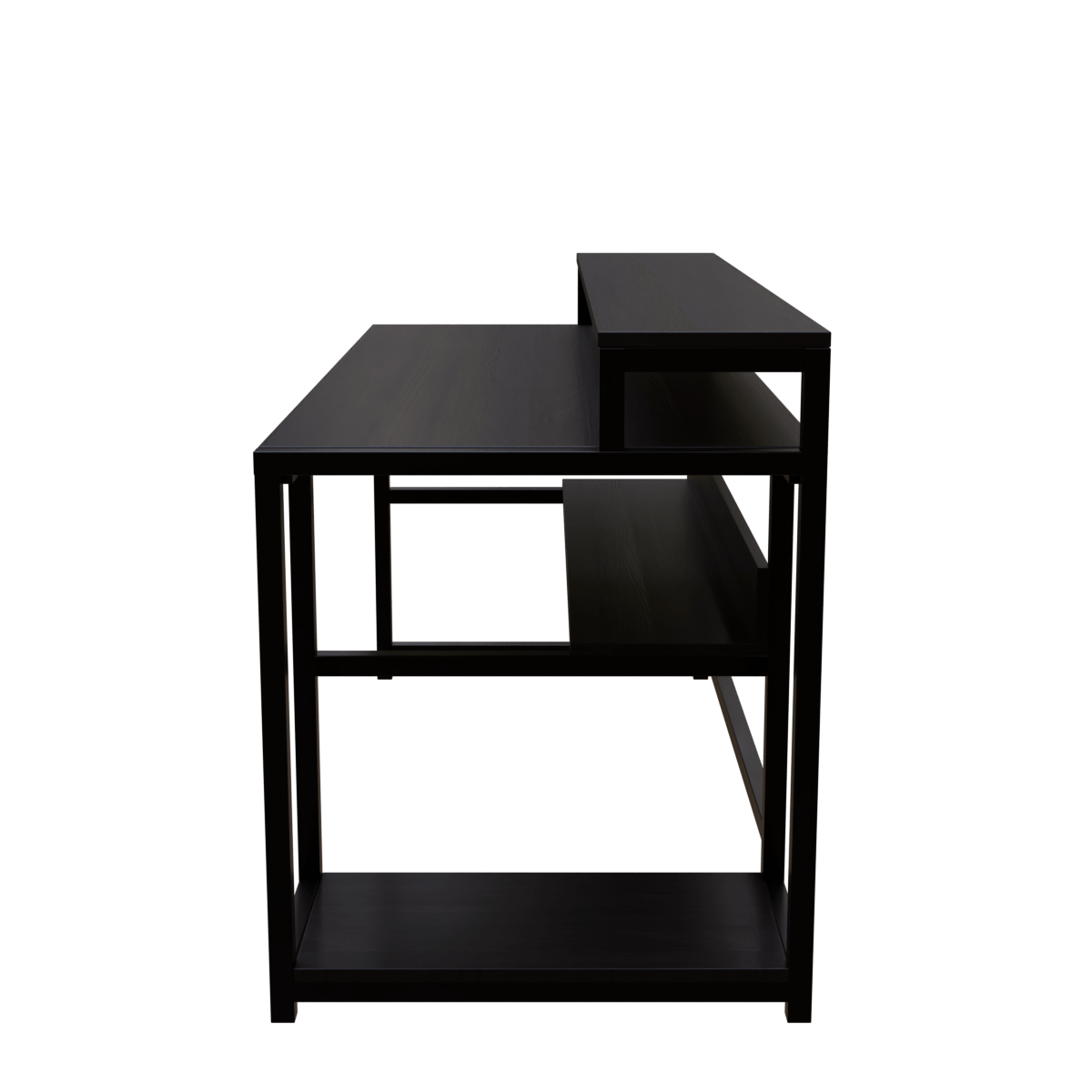 Trio Computer Table With Open Storage By Riyan Luxiwood.