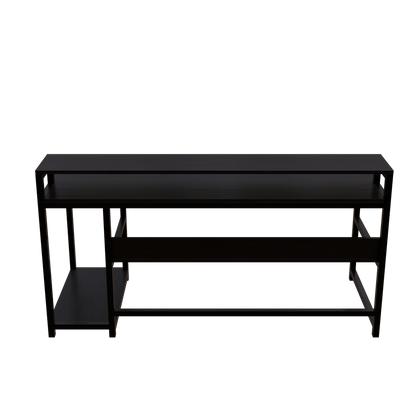 Trio Computer Table With Open Storage By Riyan Luxiwood.