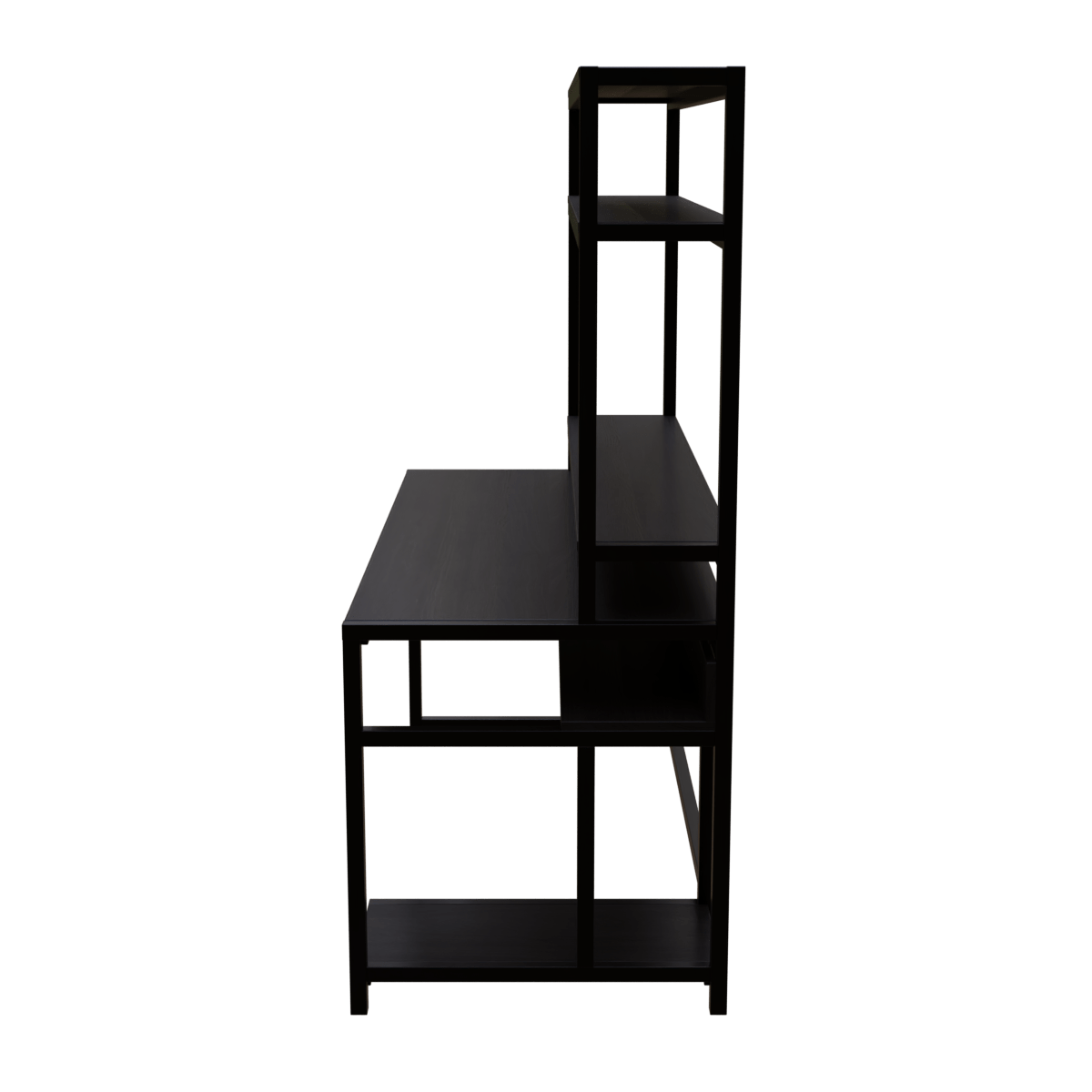 Jerry Computer Table With Open Storage By Riyan Luxiwood.