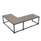 Marshal Computer Table With Open Storage By Riyan Luxiwood.
