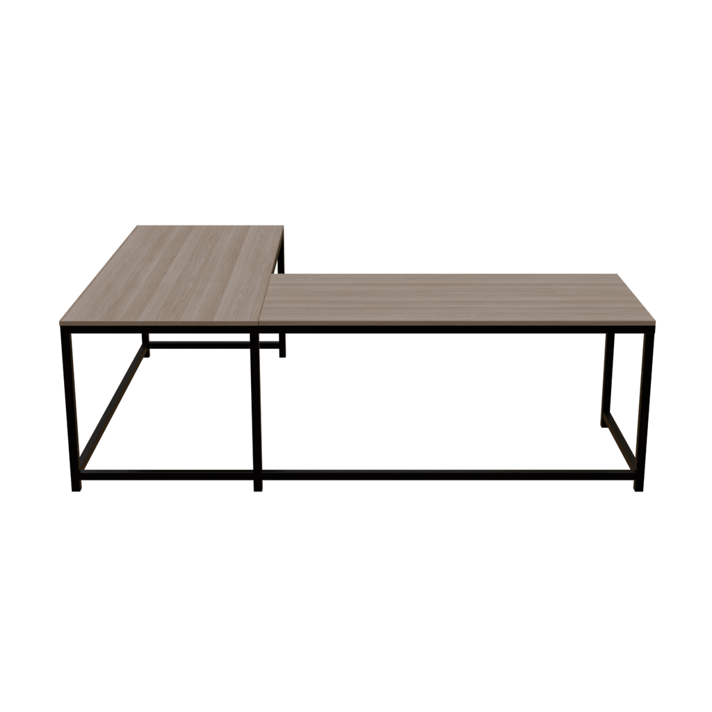 Marshal Computer Table With Open Storage By Riyan Luxiwood.