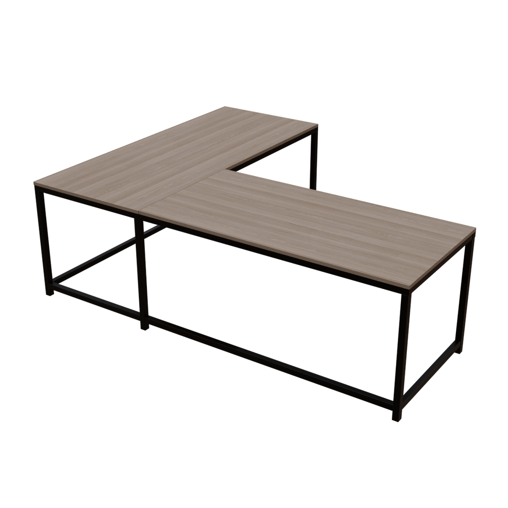 Marshal Computer Table With Open Storage By Riyan Luxiwood.