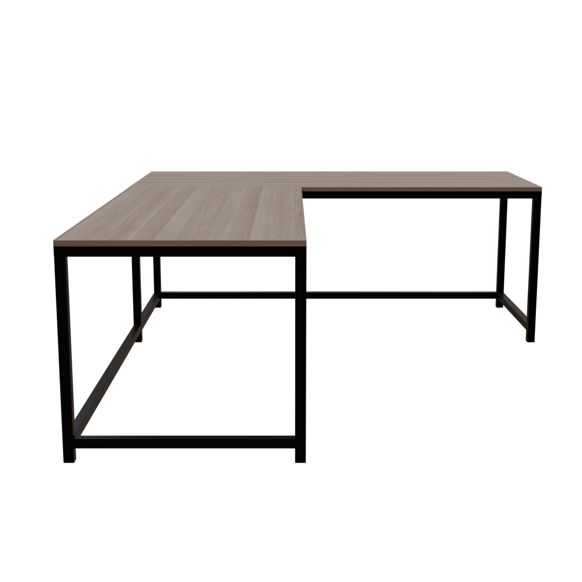 Marshal Computer Table With Open Storage By Riyan Luxiwood.