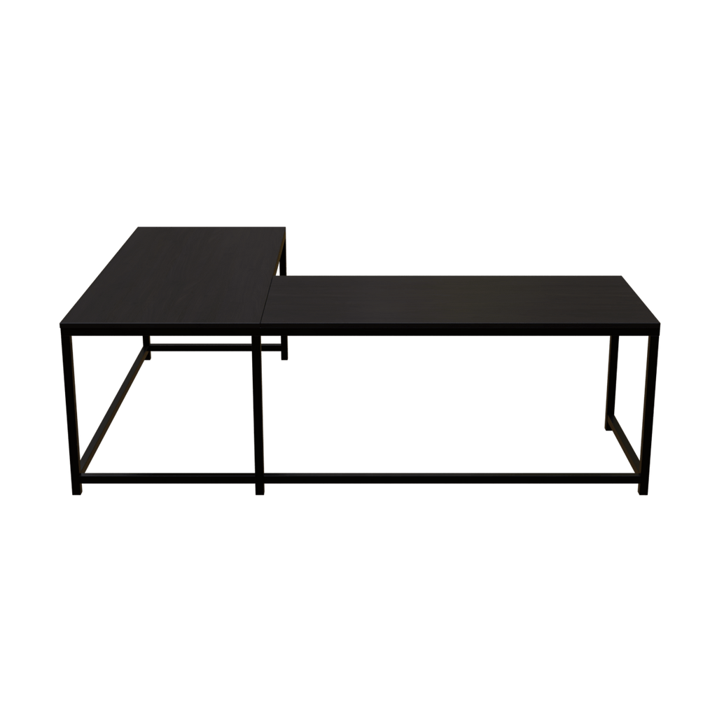 Marshal Computer Table With Open Storage By Riyan Luxiwood.