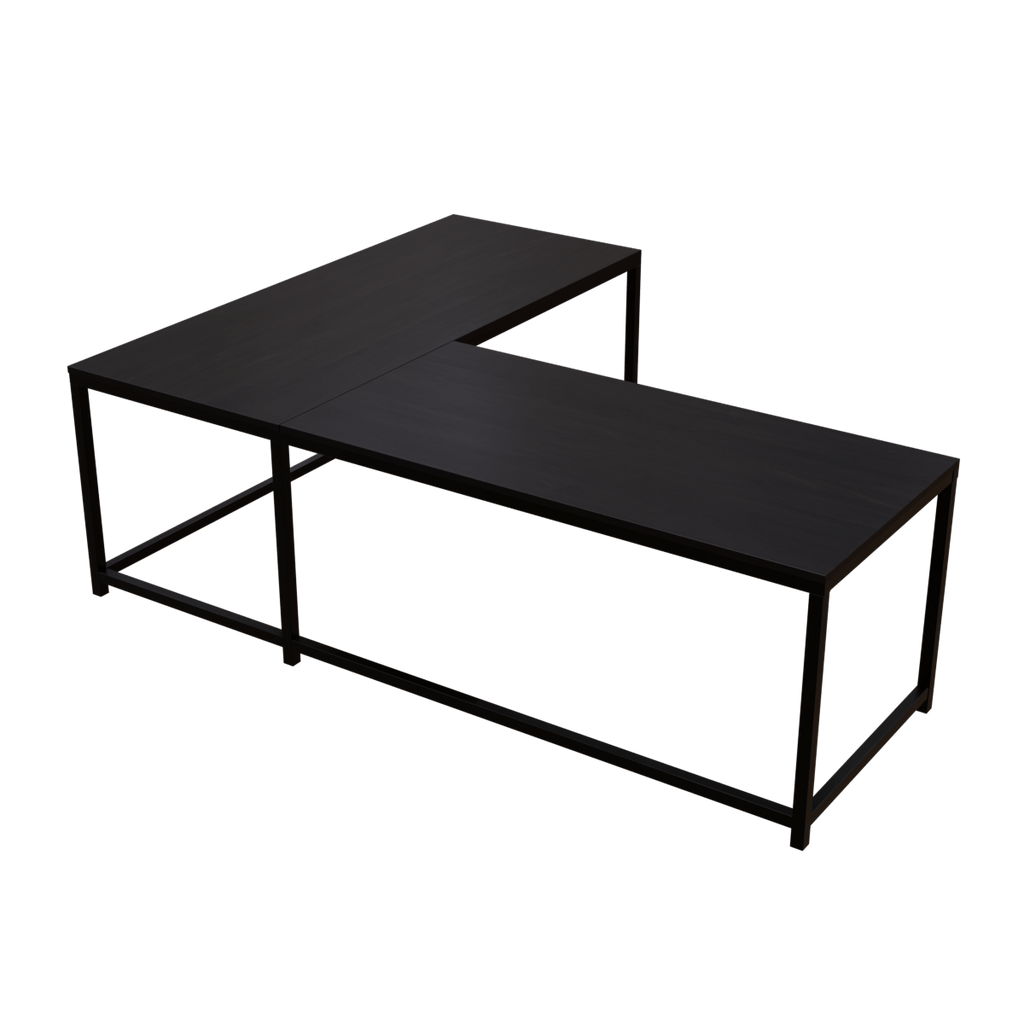 Marshal Computer Table With Open Storage By Riyan Luxiwood.