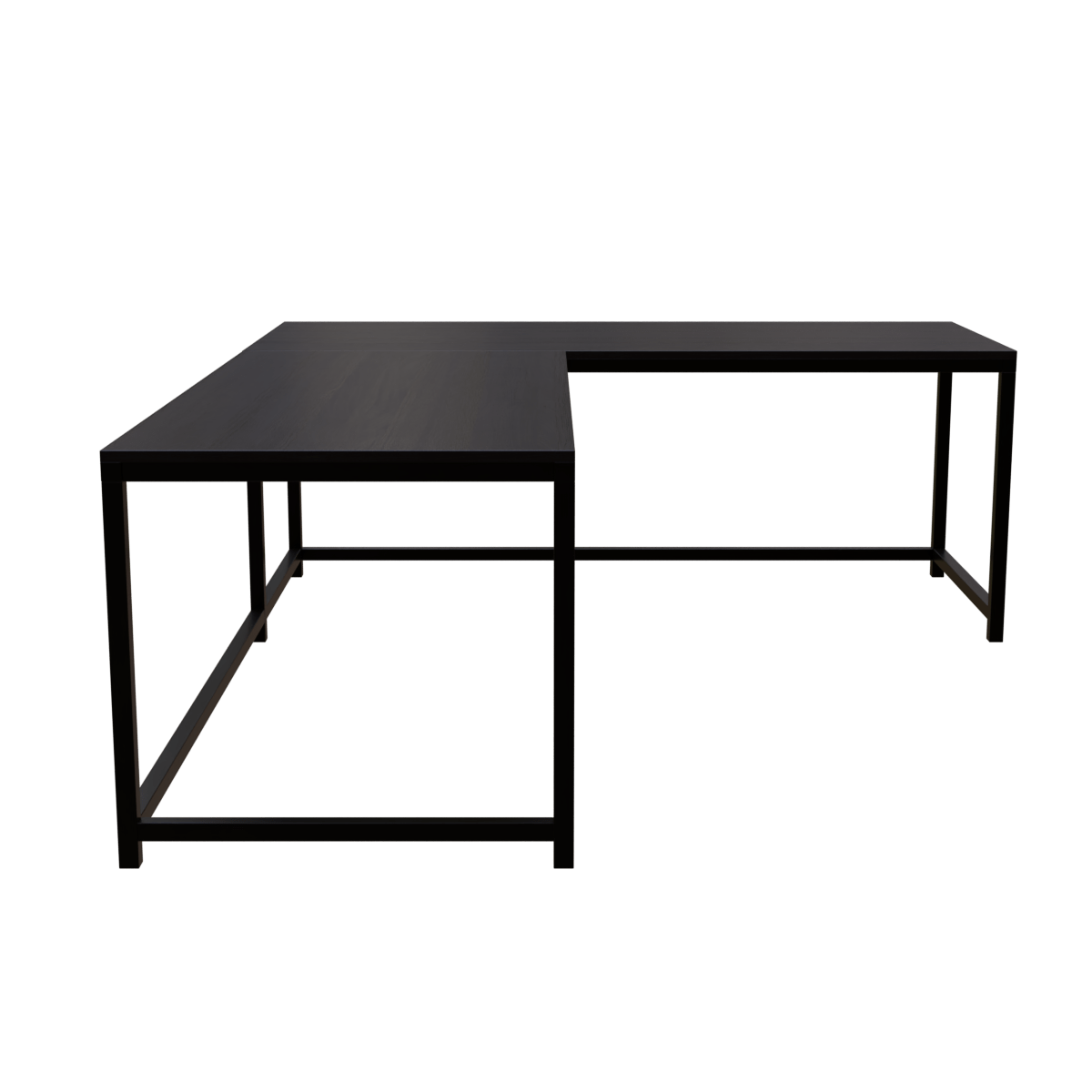 Marshal Computer Table With Open Storage By Riyan Luxiwood.
