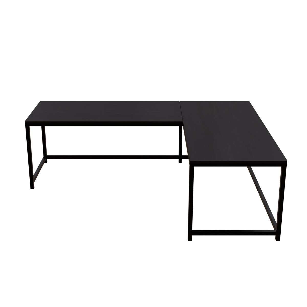Marshal Computer Table With Open Storage By Riyan Luxiwood.