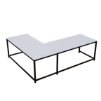 Marshal Computer Table With Open Storage By Riyan Luxiwood.
