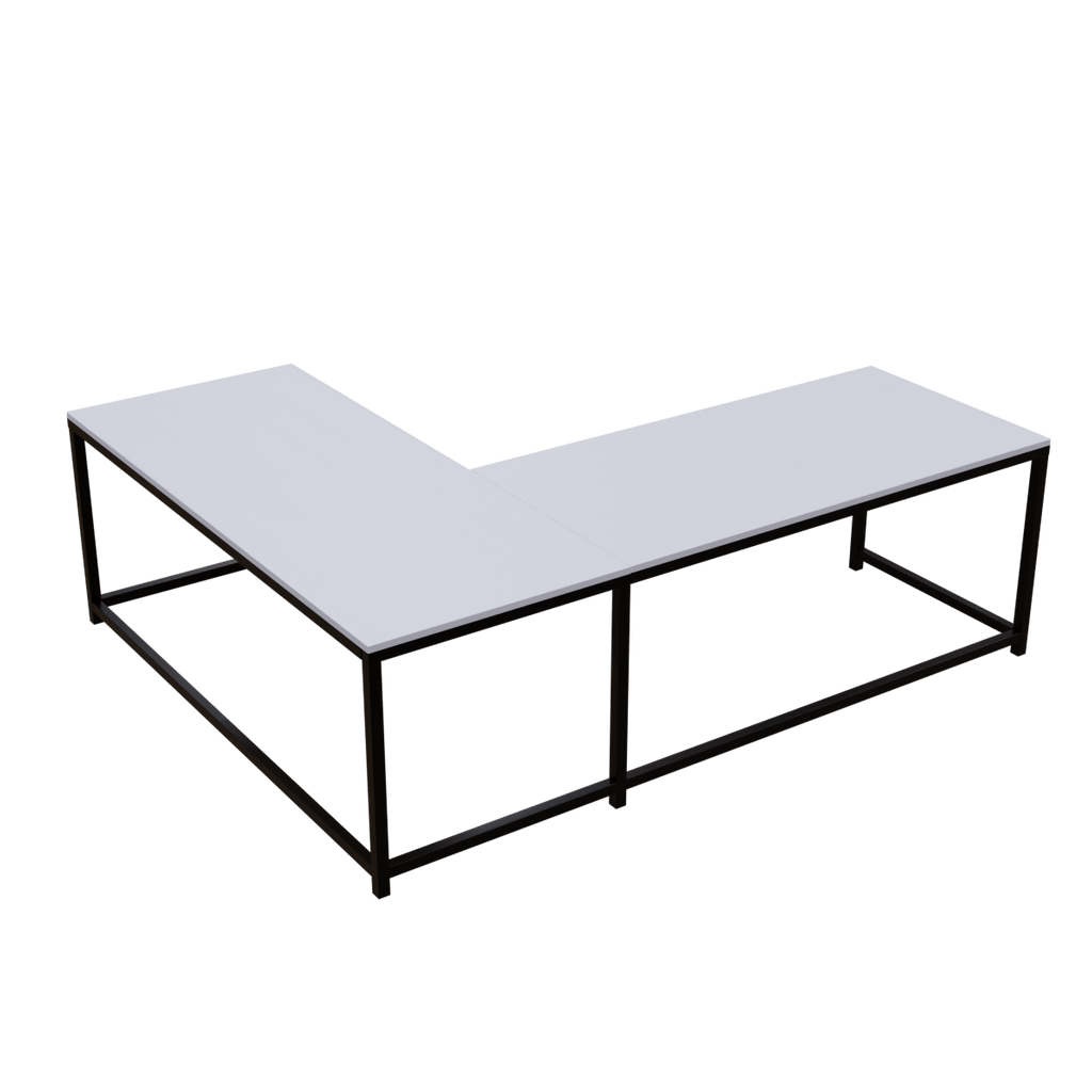 Marshal Computer Table With Open Storage By Riyan Luxiwood.