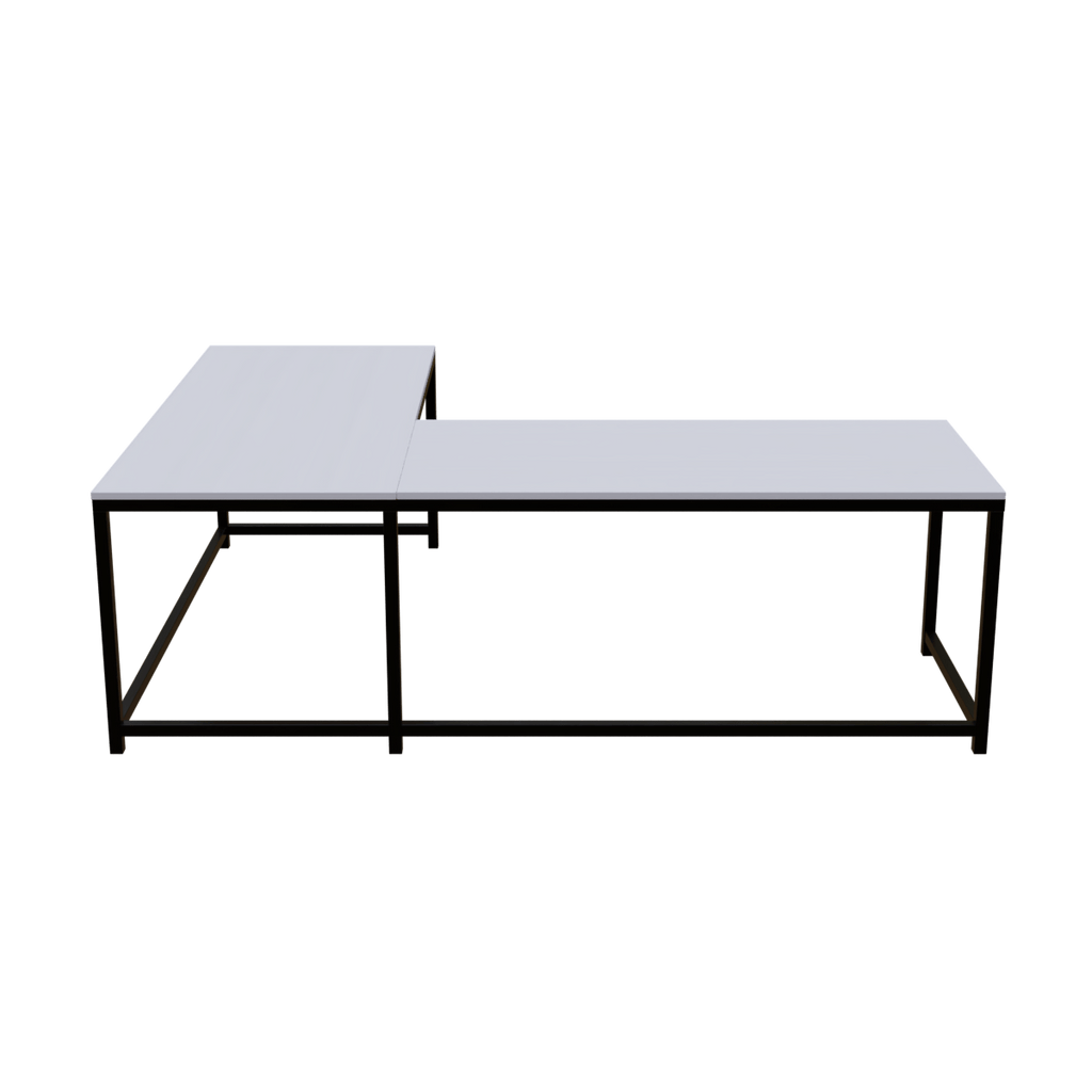 Marshal Computer Table With Open Storage By Riyan Luxiwood.