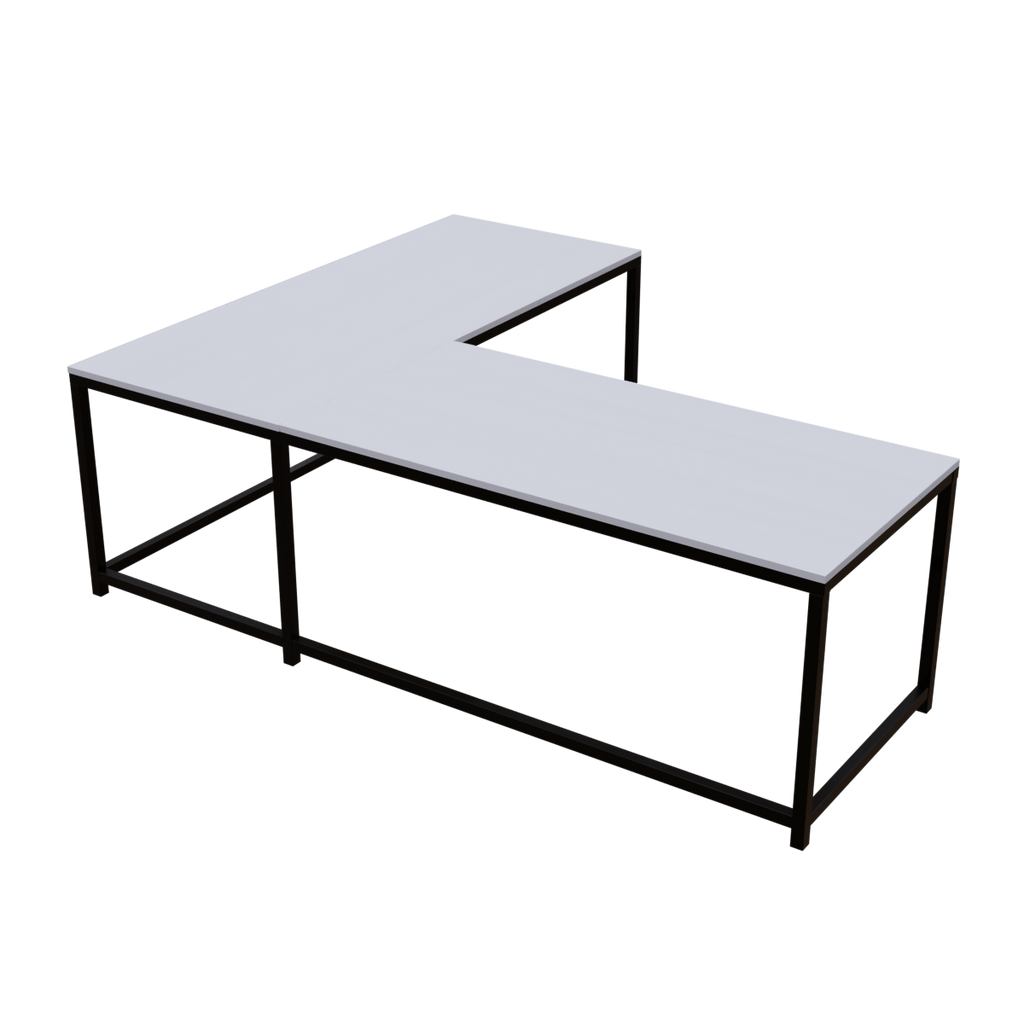 Marshal Computer Table With Open Storage By Riyan Luxiwood.