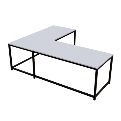 Marshal Computer Table With Open Storage By Riyan Luxiwood.