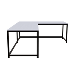 Marshal Computer Table With Open Storage By Riyan Luxiwood.