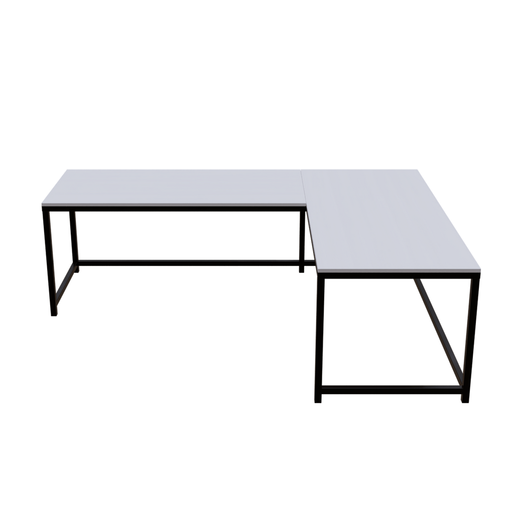 Marshal Computer Table With Open Storage By Riyan Luxiwood.