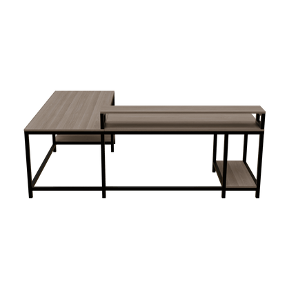 Archice Computer Table With Open Storage By Riyan Luxiwood.