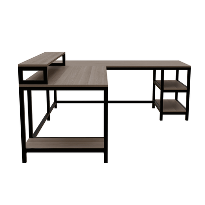 Archice Computer Table With Open Storage By Riyan Luxiwood.