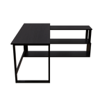 L Shaped Executive Desk with Storage Design by Riyan Luxiwood