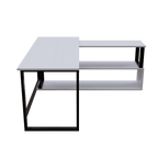 L Shaped Executive Desk with Storage Design by Riyan Luxiwood