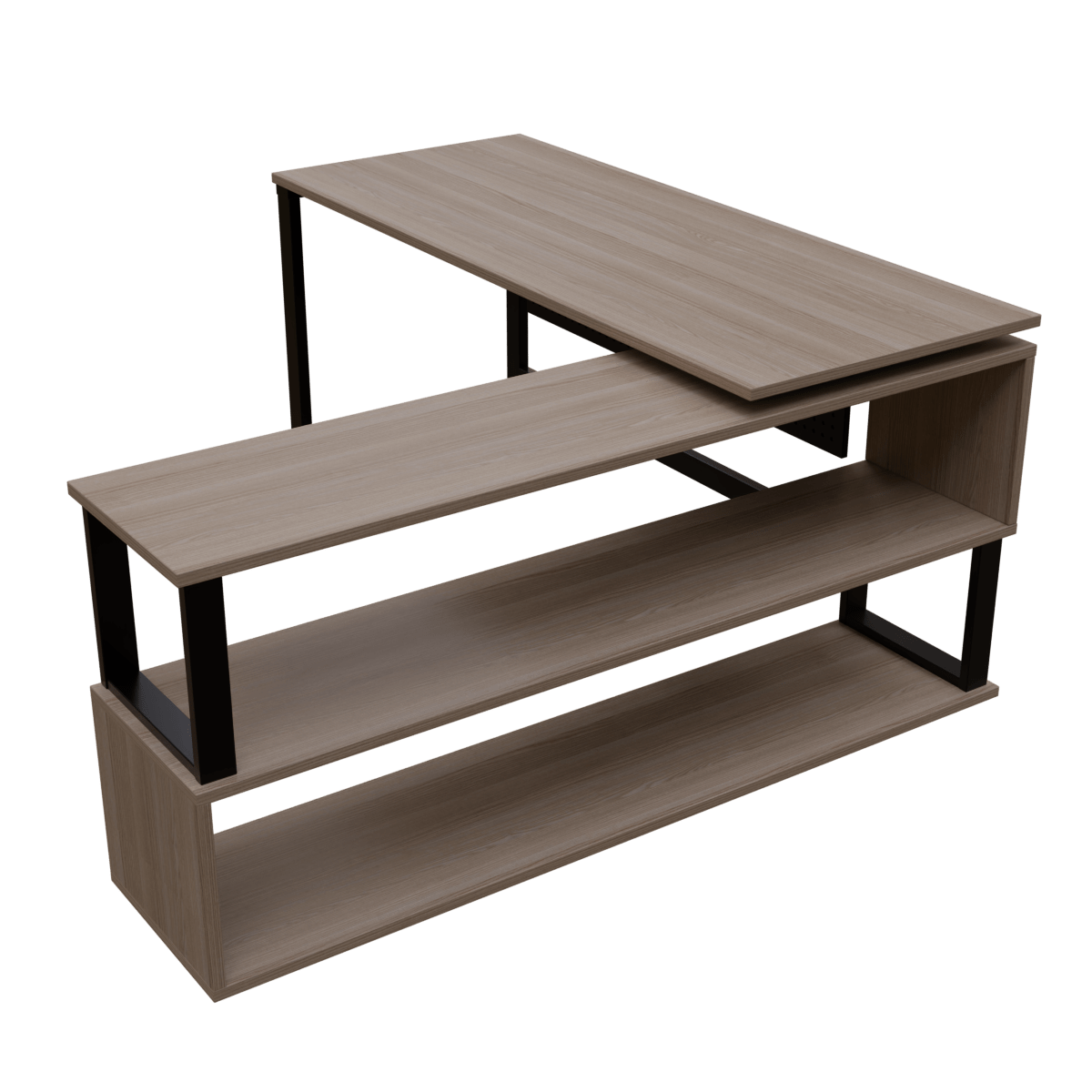 Hunter L Shaped Executive Desk by Riyan Luxiwood