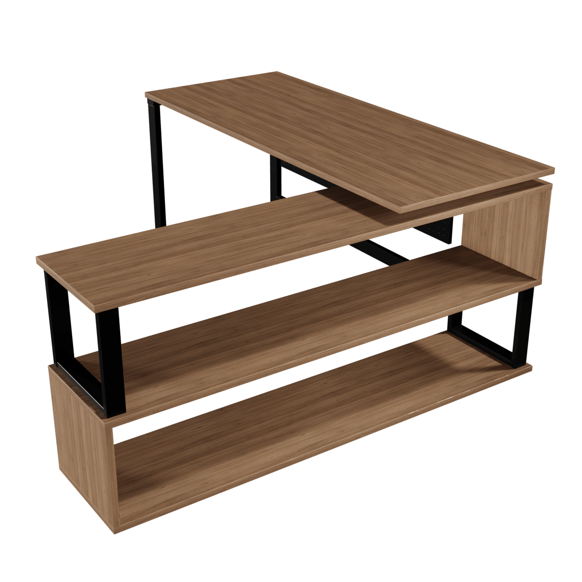 Hunter L Shaped Executive Desk by Riyan Luxiwood