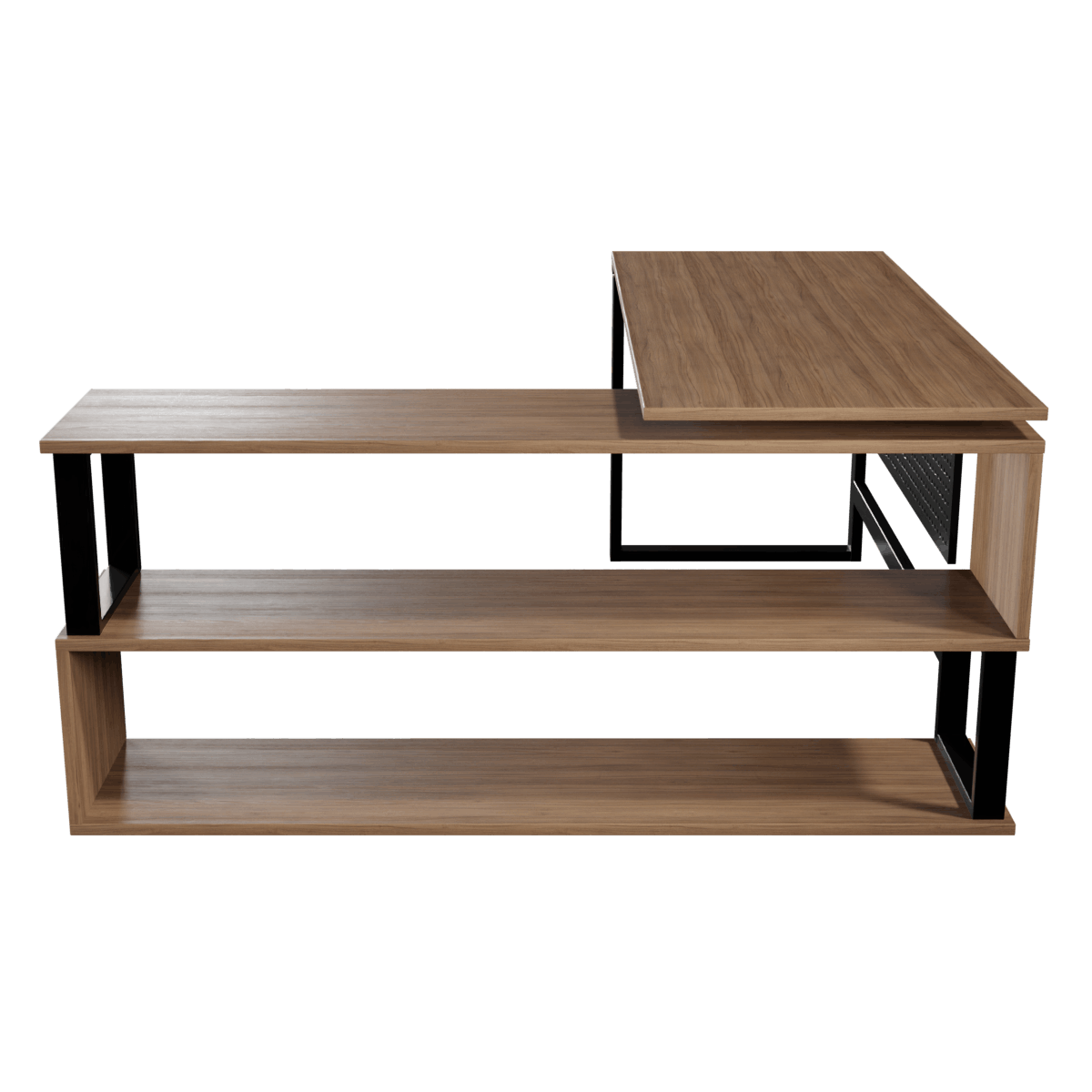 Hunter L Shaped Executive Desk by Riyan Luxiwood