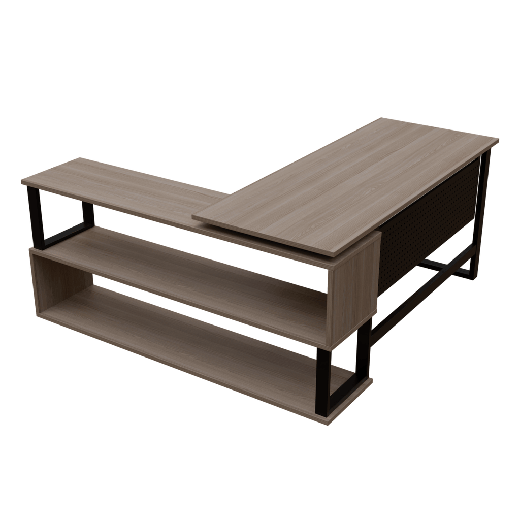 Hunter L Shaped Executive Desk by Riyan Luxiwood