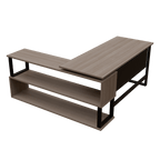 Hunter L Shaped Executive Desk by Riyan Luxiwood